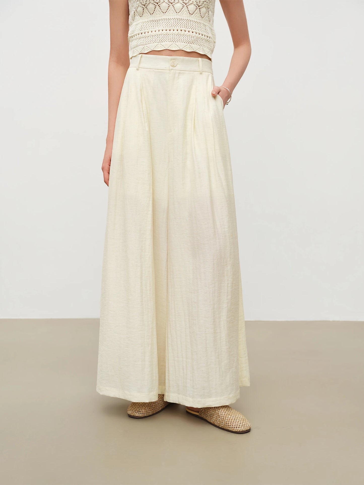 Batwing Shirt Wide Leg Set