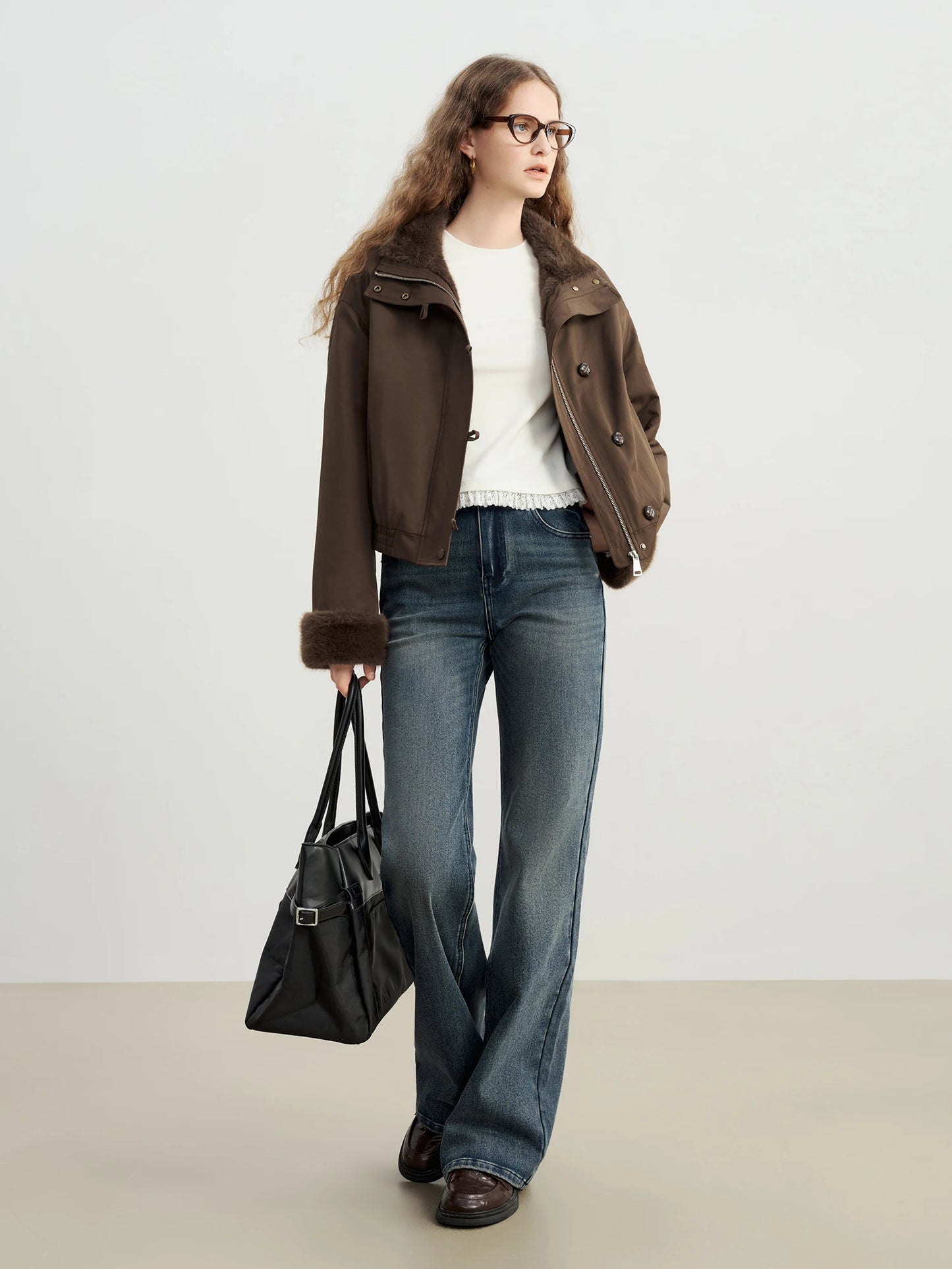 Dark Wash Bootcut Flare Jeans