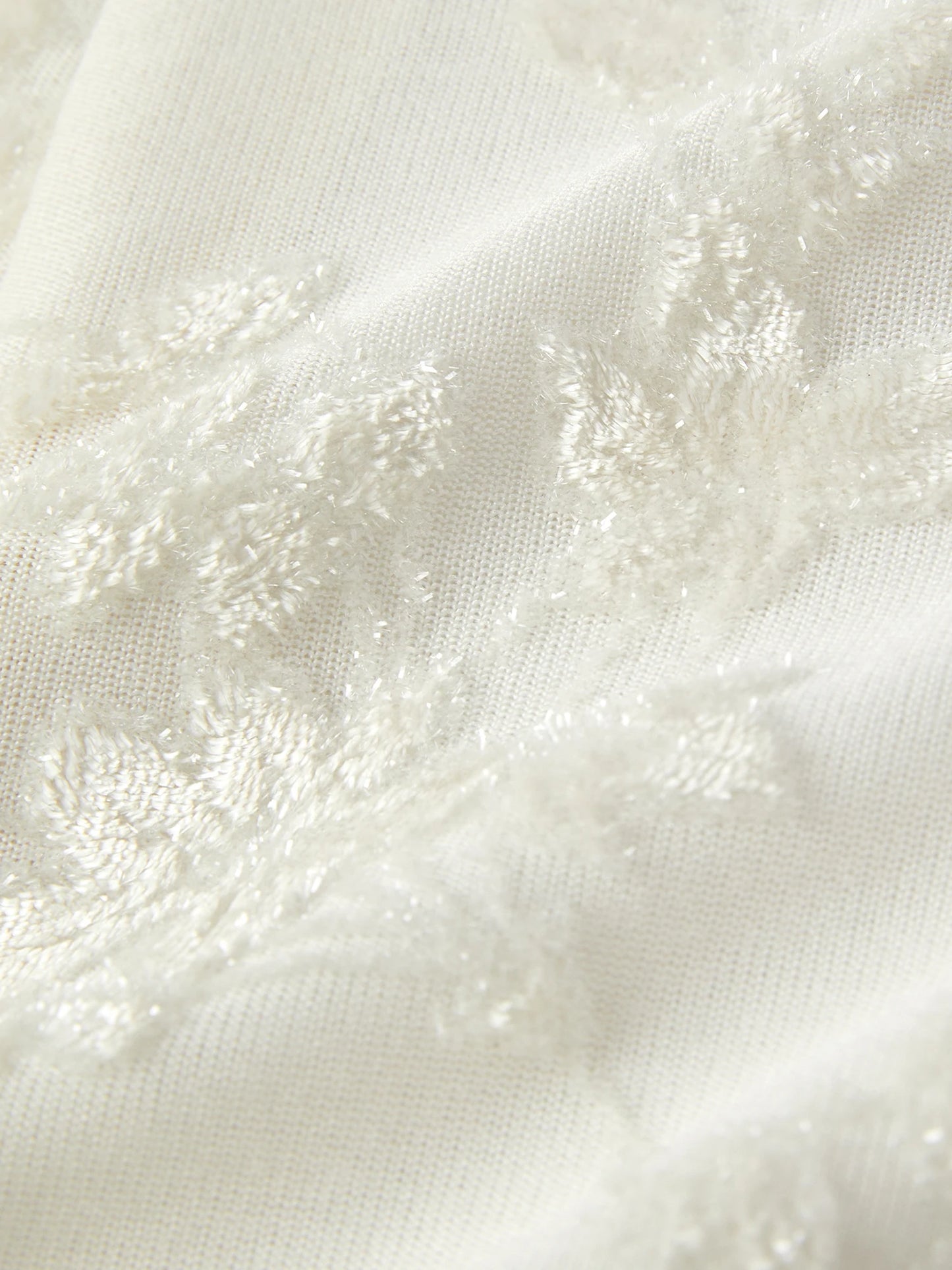 Ivory Jacquard Qipao Midi Dress