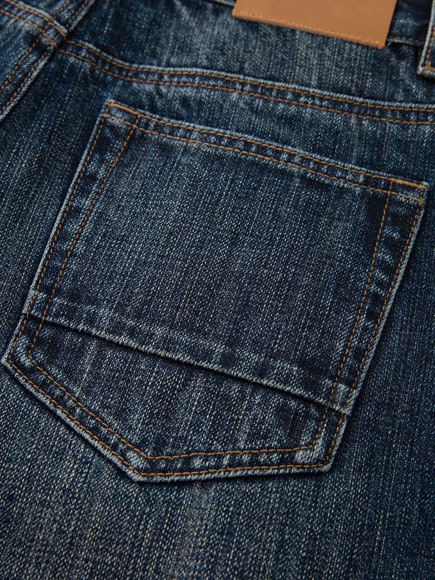 Dark Indigo Wide Leg Jeans