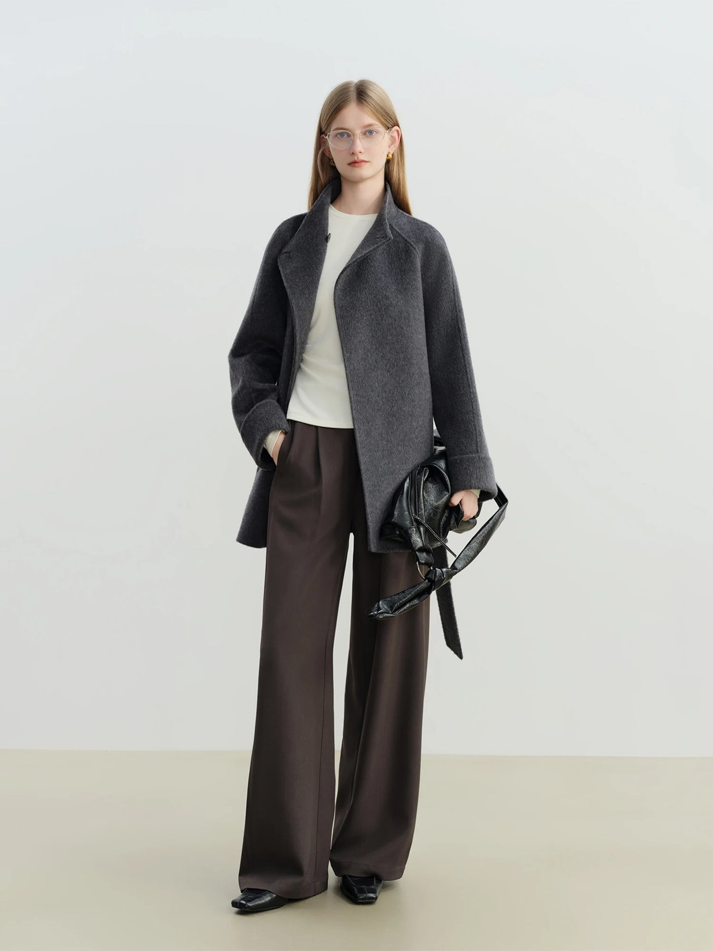 Camel Short Wool Jacket