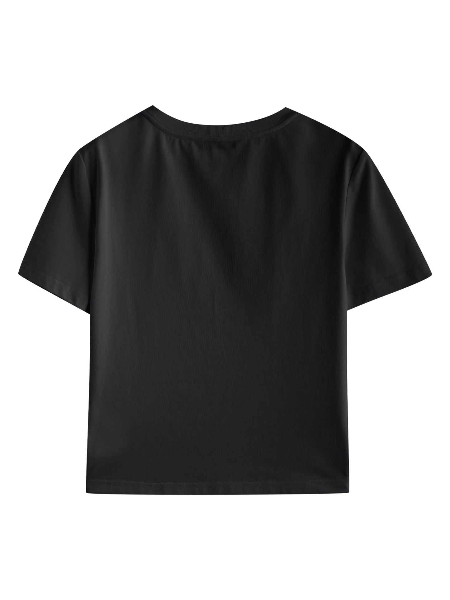 White Rust Graphic Crew Neck Tee