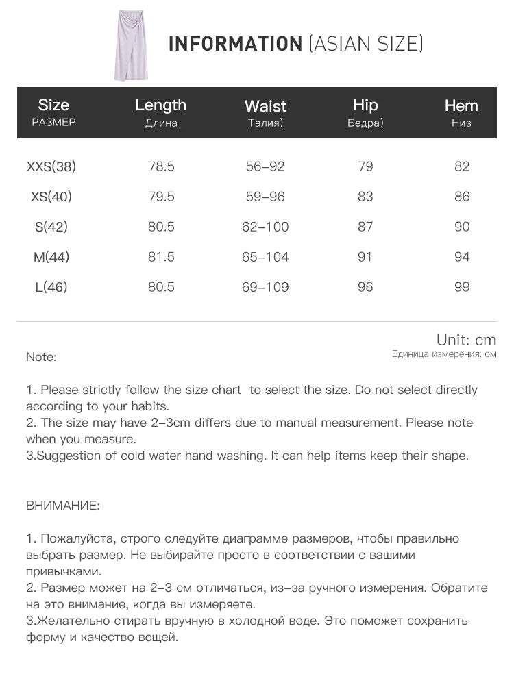 Asymmetric Knit Pencil Skirt Set
