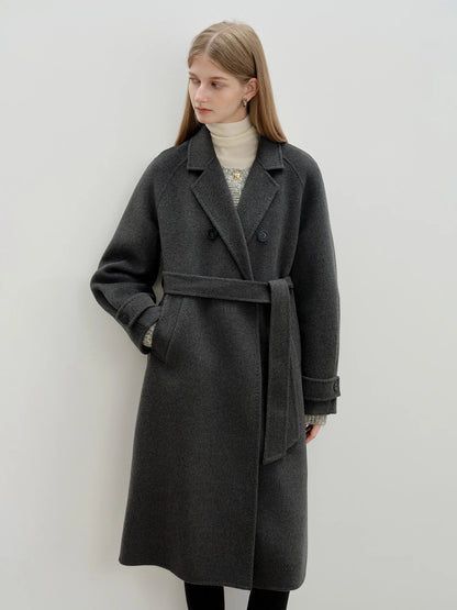 Blazer Collar Wool Coat