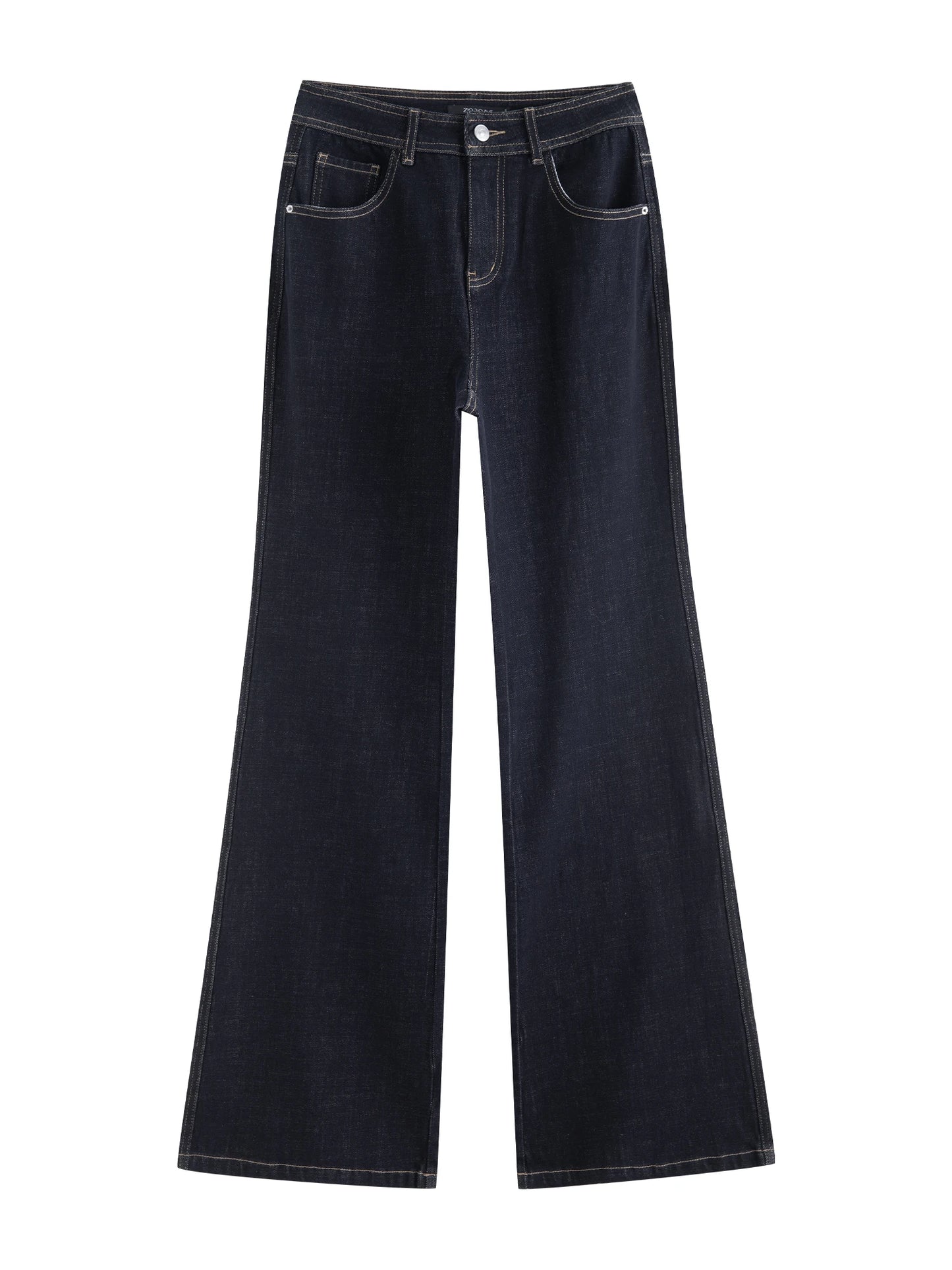 Blue Slim Flare Denim Jeans