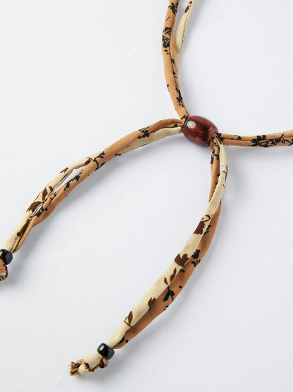 Mixed Bead Pendant Necklace