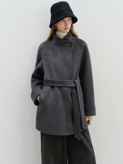 Camel Short Wool Jacket