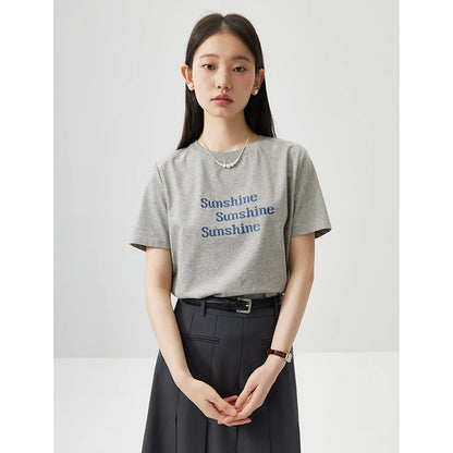 Gray Sunshine Graphic Tee