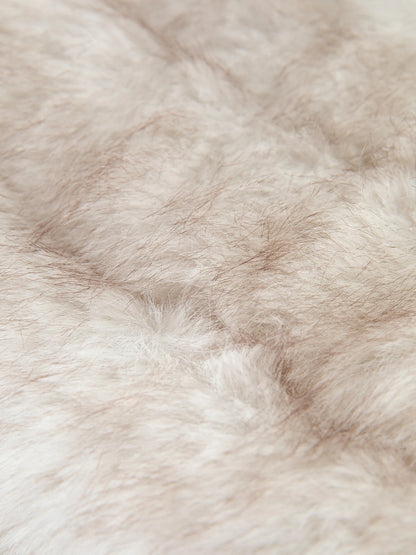 Plush Faux Fur Shoulder Tote Bag