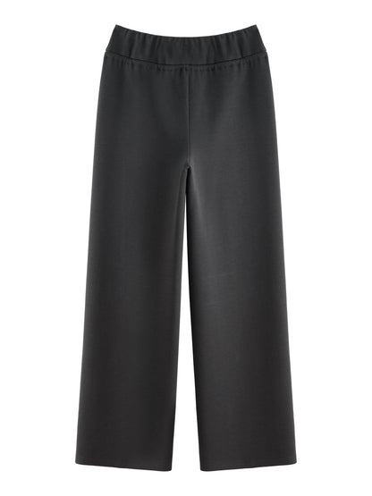Black Flared Lounge Pants