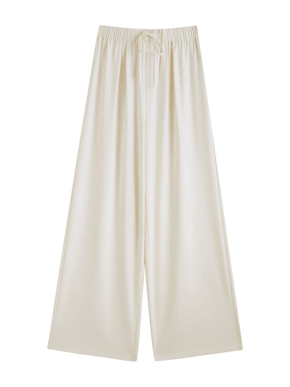 Ivory Cooling Wide Leg Pants