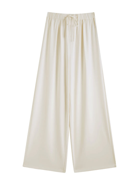 Ivory Cooling Wide Leg Pants