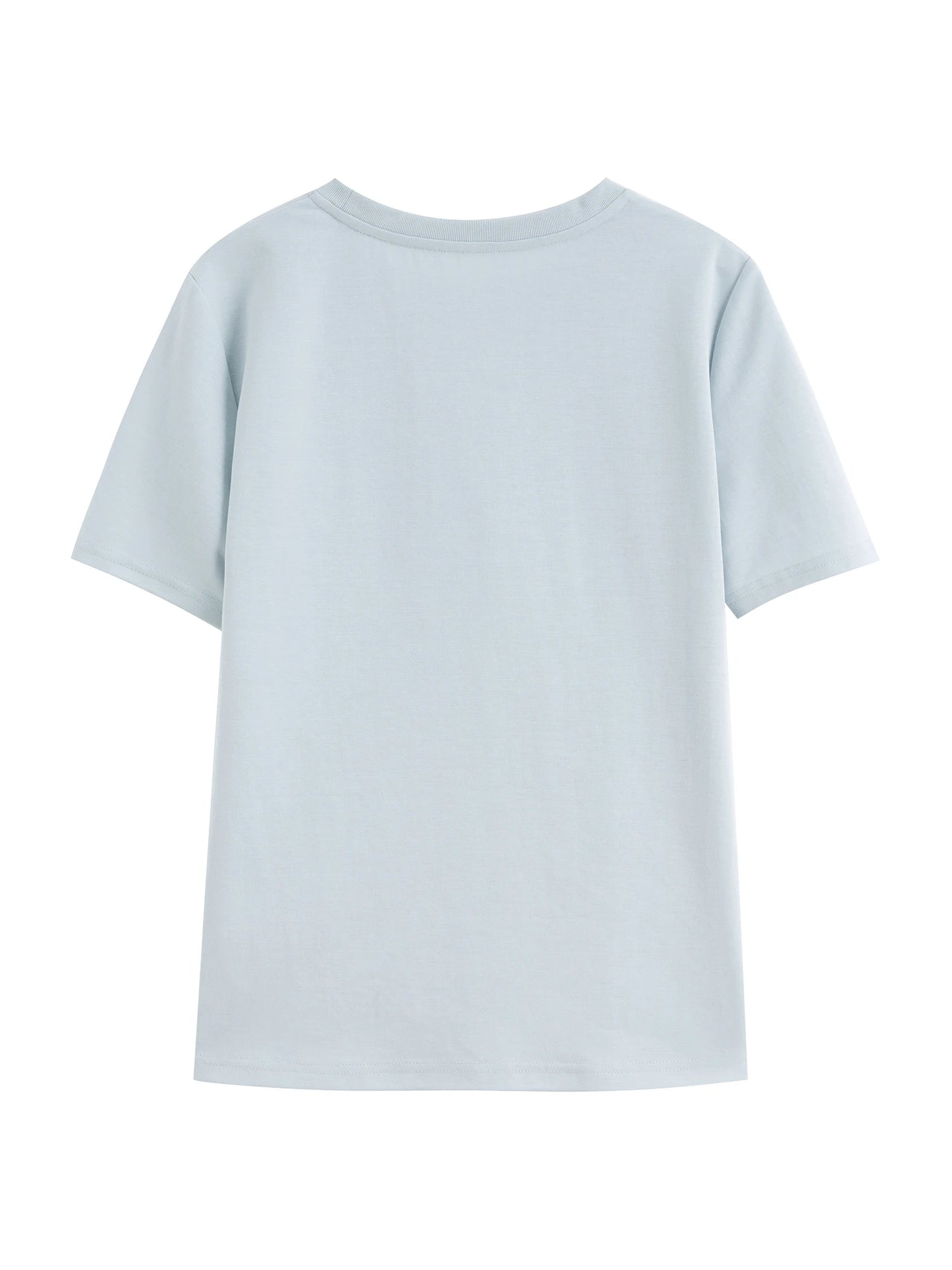 Pale Blue Tennis Graphic Tee
