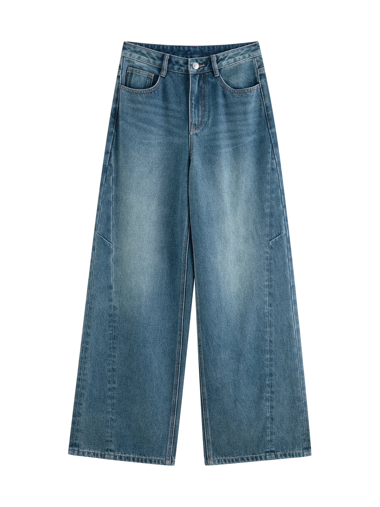 Emerald Wide Leg Denim Jeans