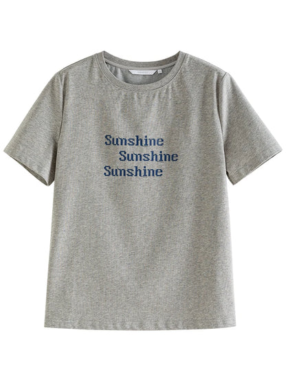Gray Sunshine Graphic Tee