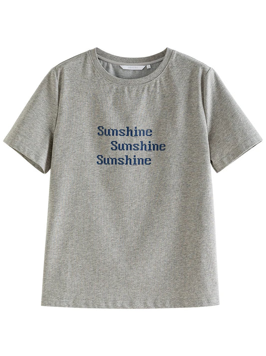 Gray Sunshine Graphic Tee