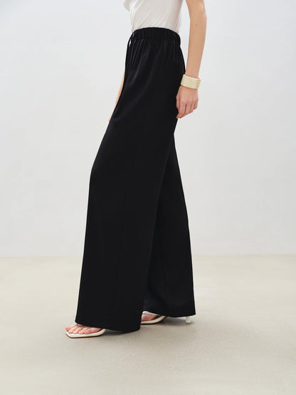 Ivory Cooling Wide Leg Pants
