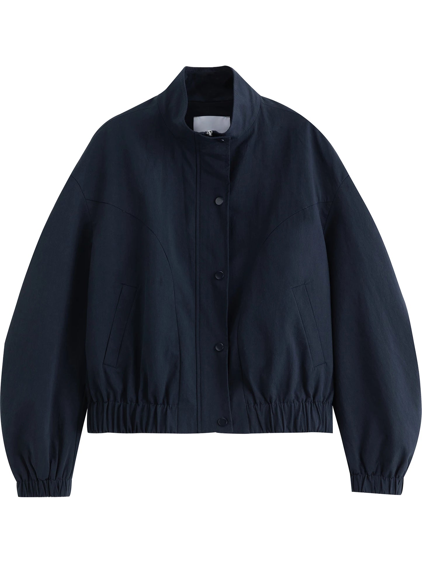 Brown Faux Suede Bomber Jacket