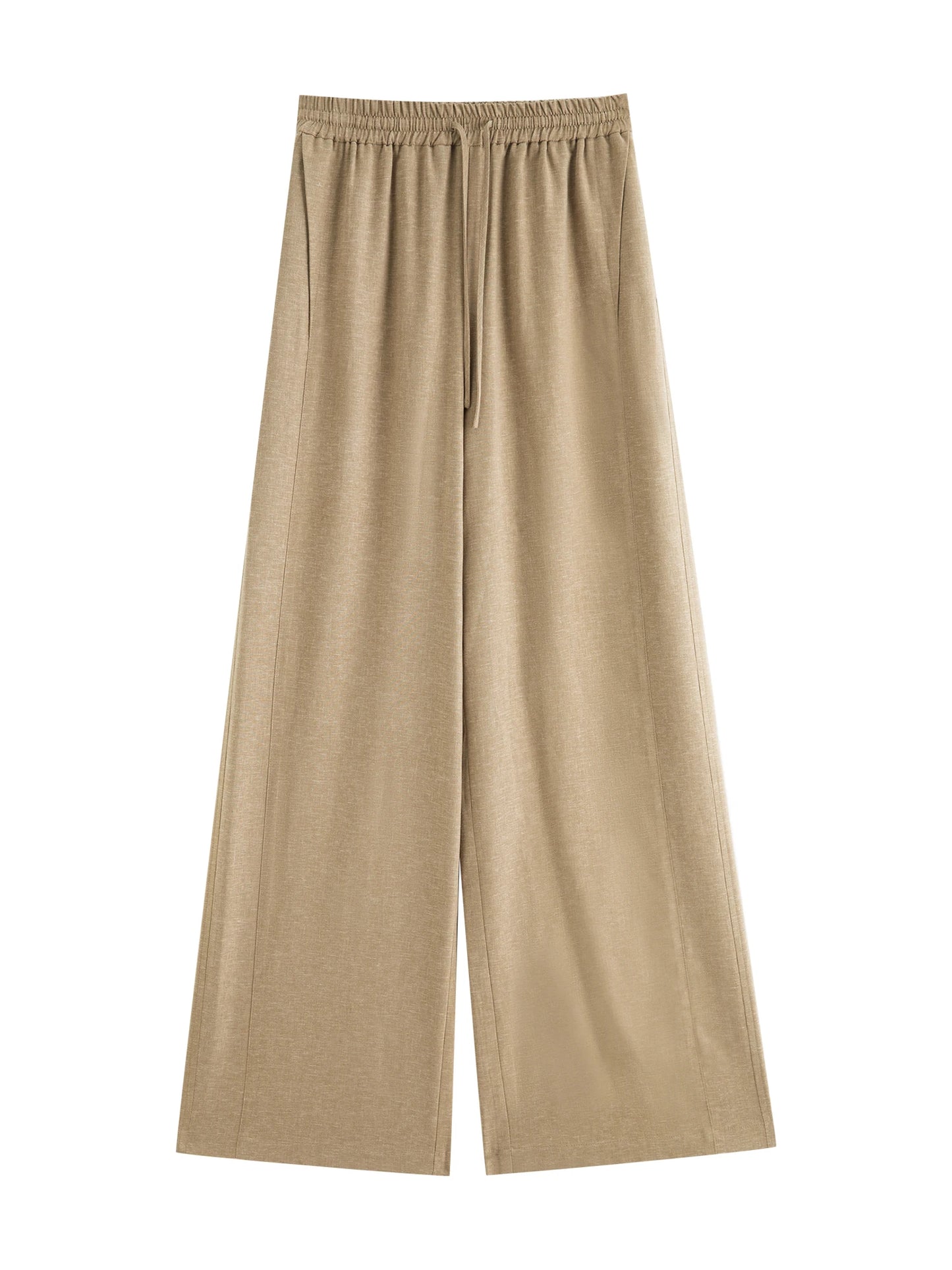 Charcoal Elastic Drawstring Pants