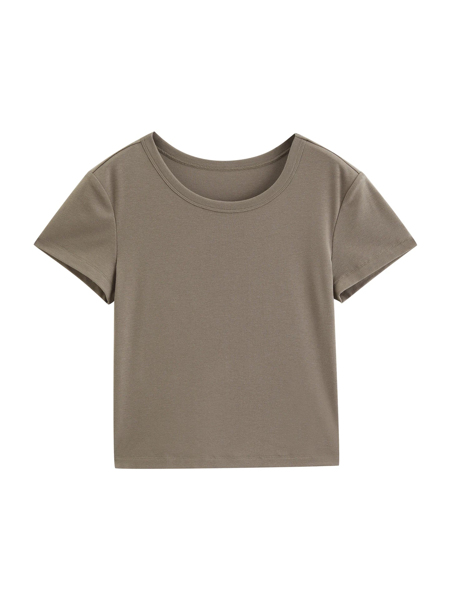 Butter Yellow Fitted Tee