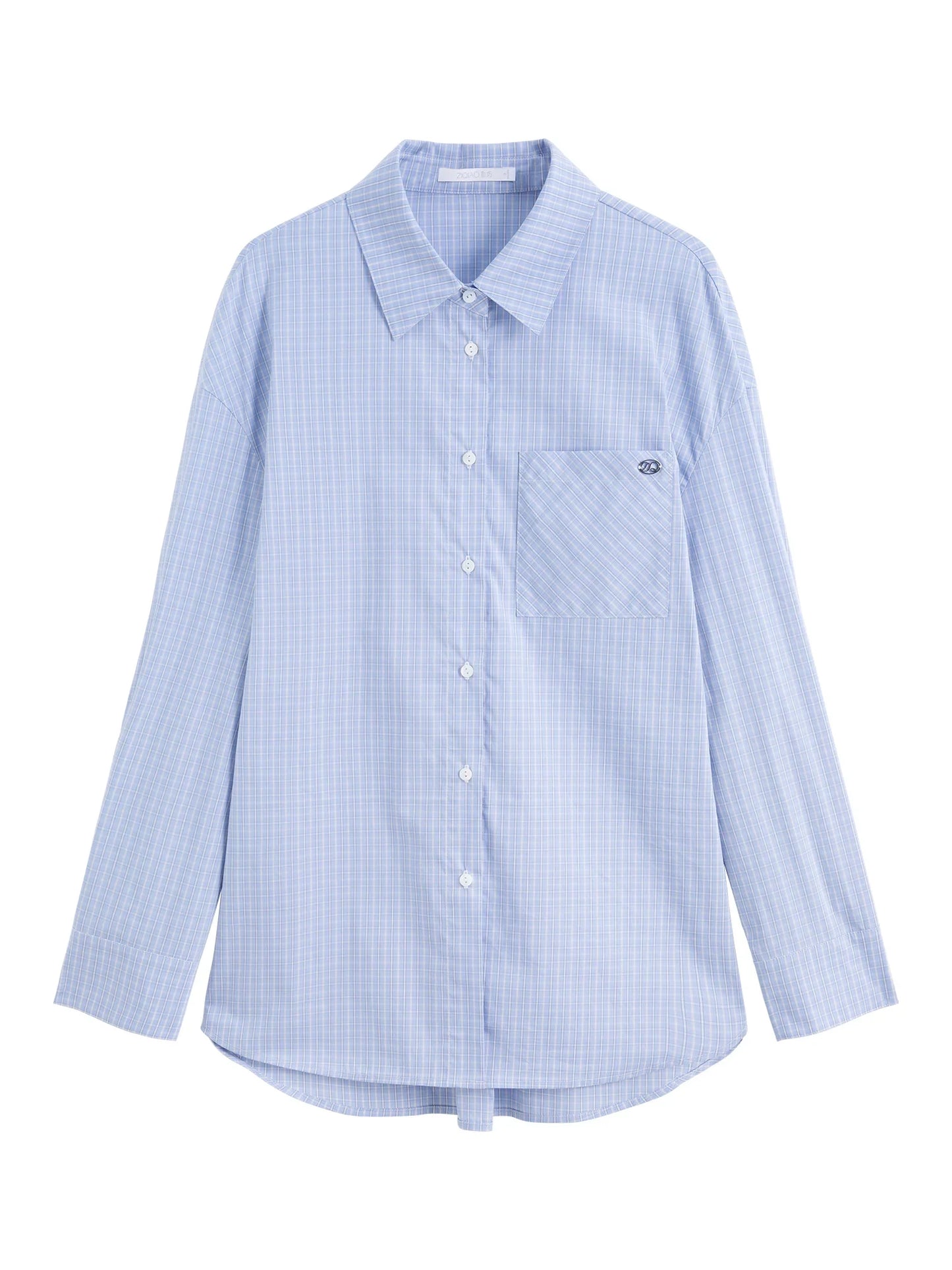 Blue Striped Button Shirt