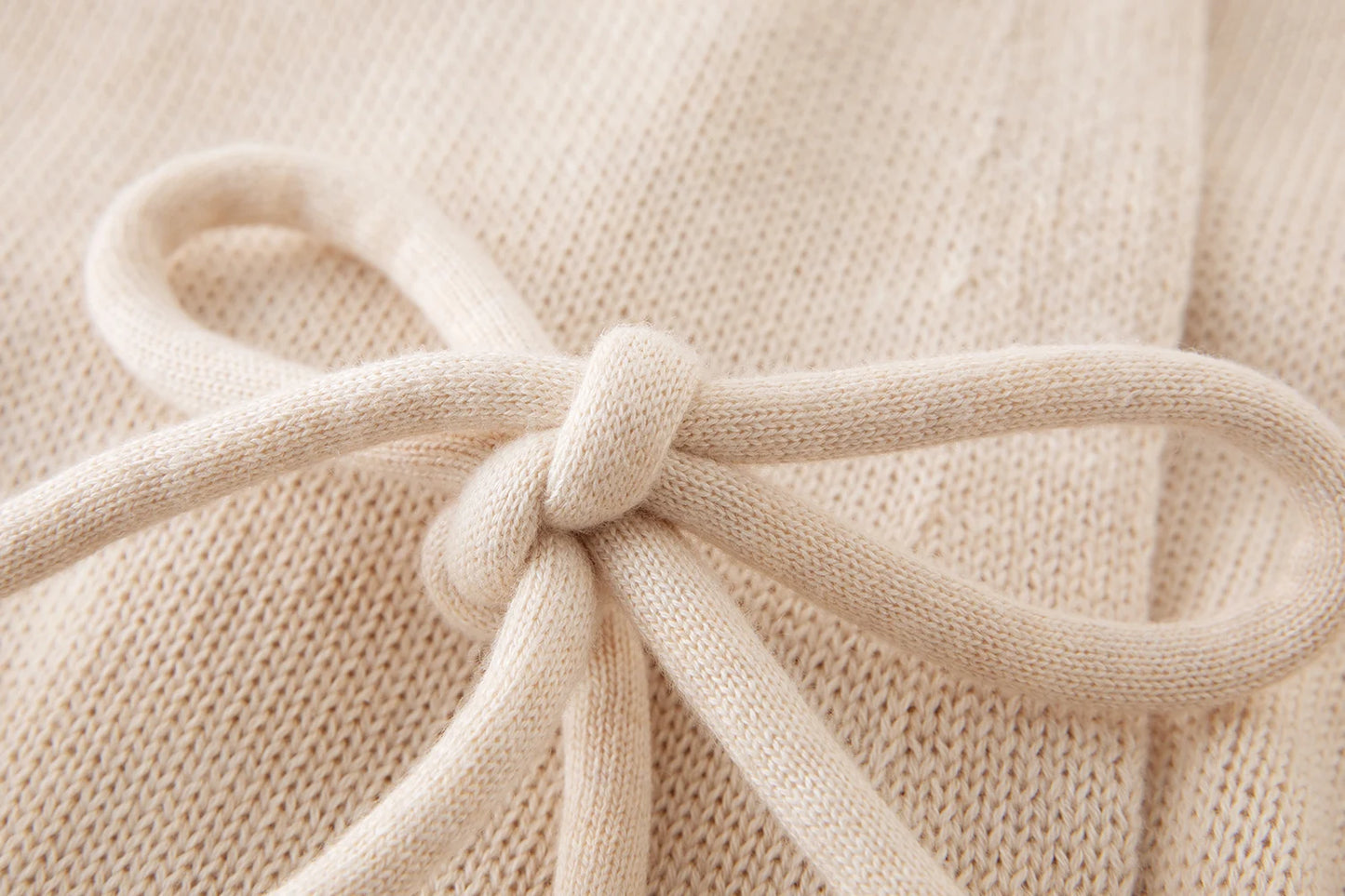 Oatmeal Belted Knit Cardigan