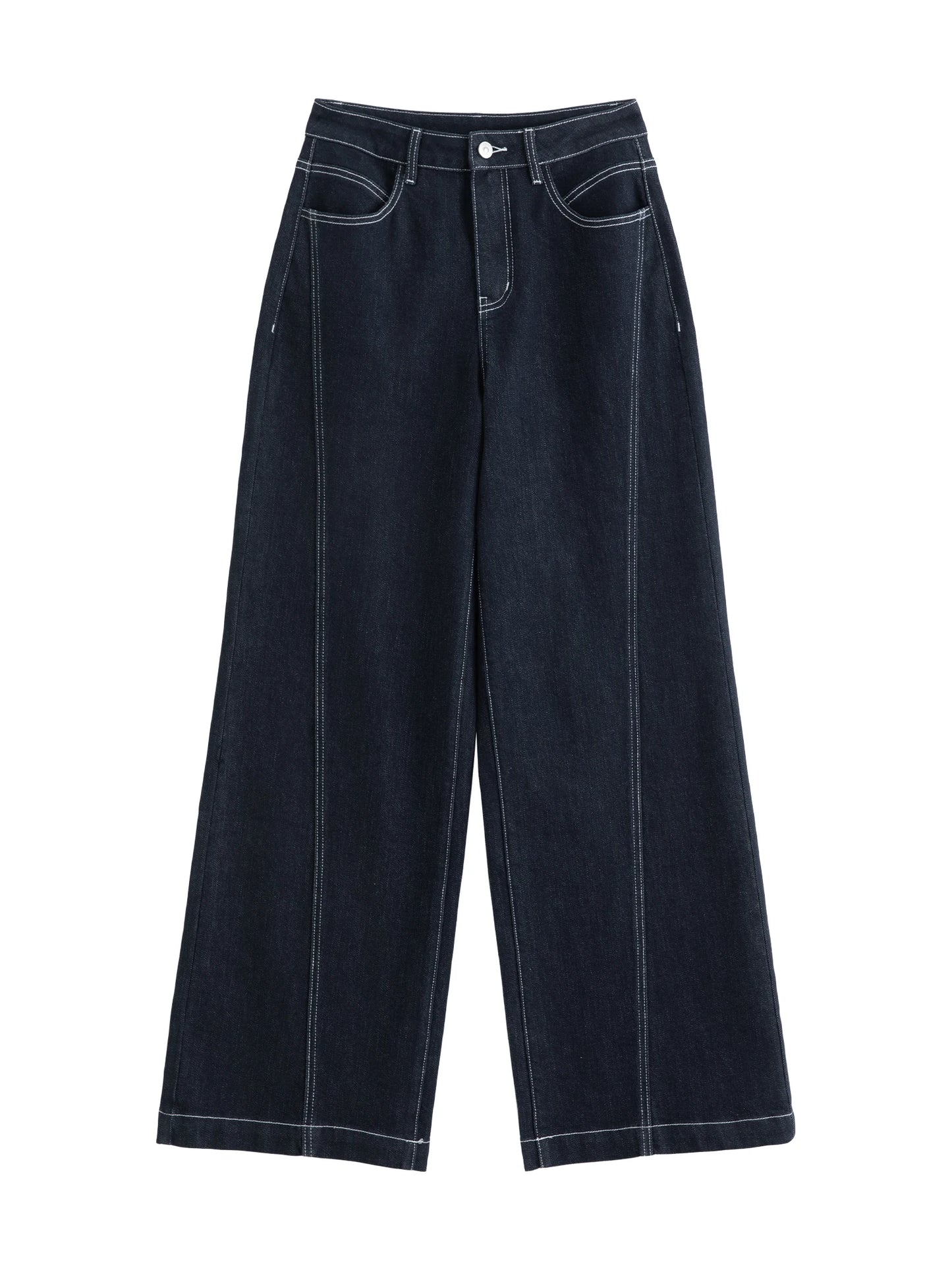 Light Blue Wide Leg Jeans