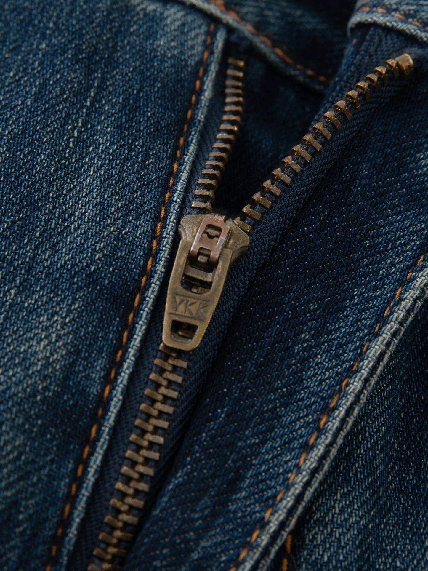 Teal Wash Straight Leg Jeans