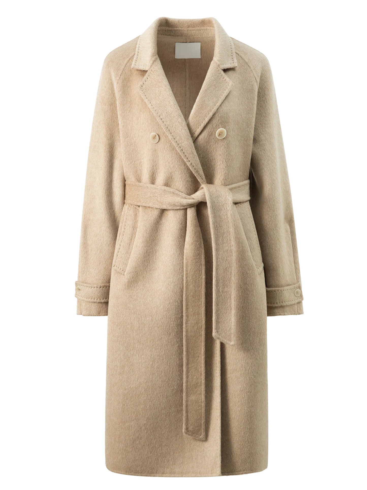 Blazer Collar Wool Coat