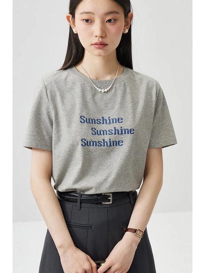 Gray Sunshine Graphic Tee