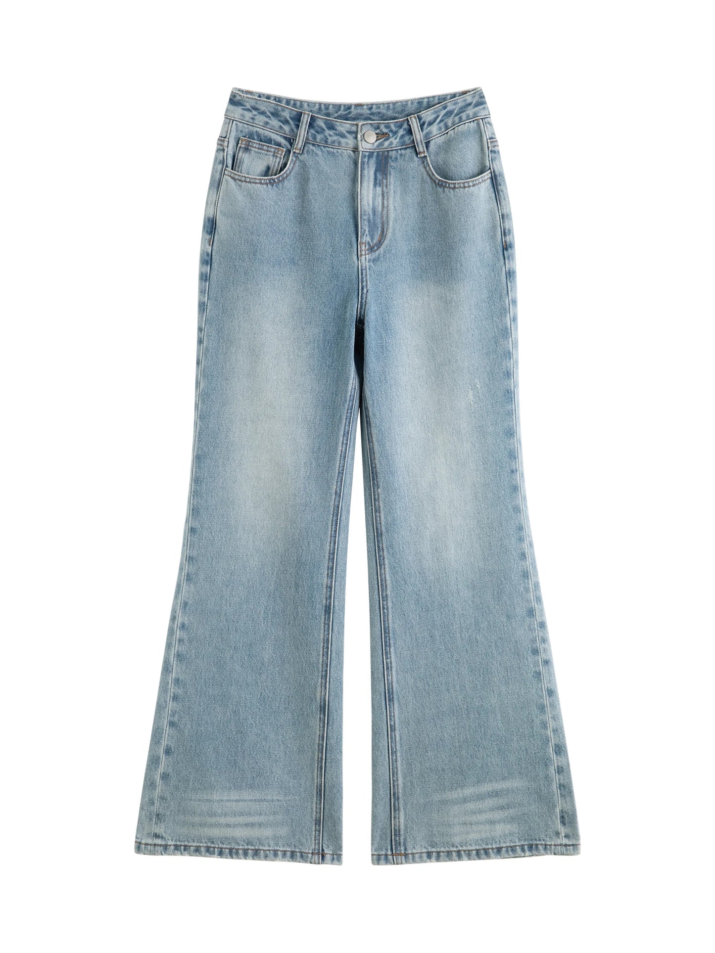 Light Blue Micro Flare Jeans
