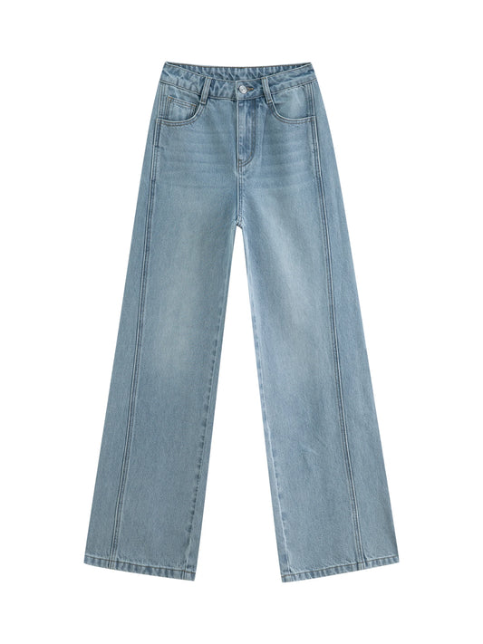 Light Blue Side Seam Jeans