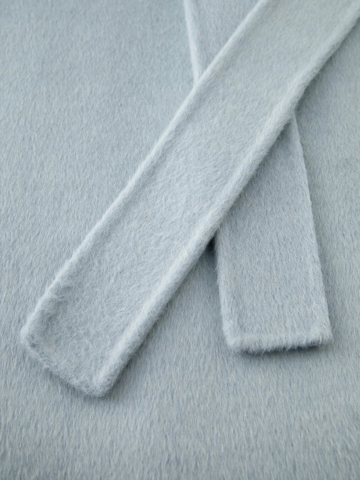 Navy Raglan Wool Blend Coat