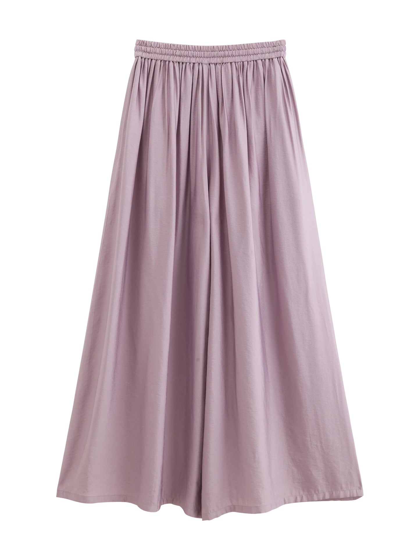 Ivory Drawstring Wide Leg Culottes