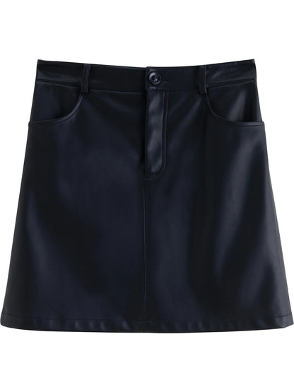 Textured Jacket Mini Skirt Set