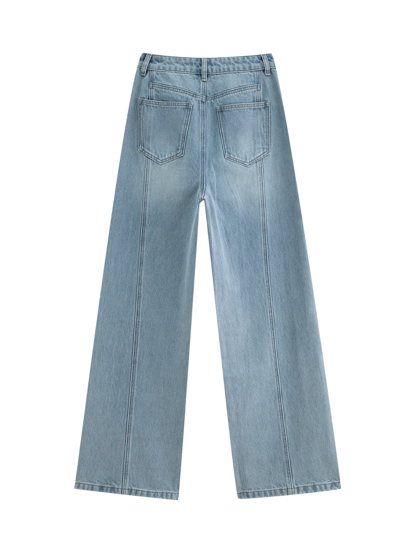 Light Blue Side Seam Jeans