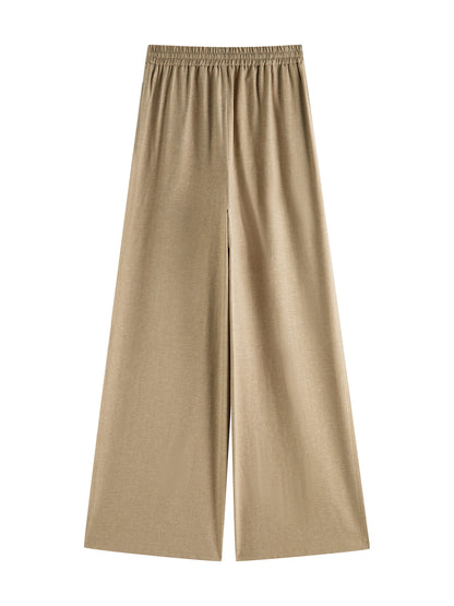 Charcoal Elastic Drawstring Pants