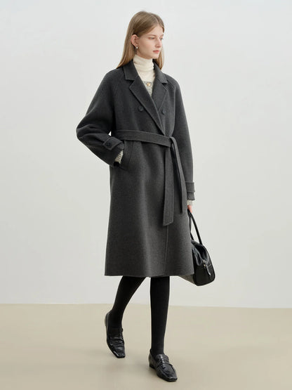 Blazer Collar Wool Coat