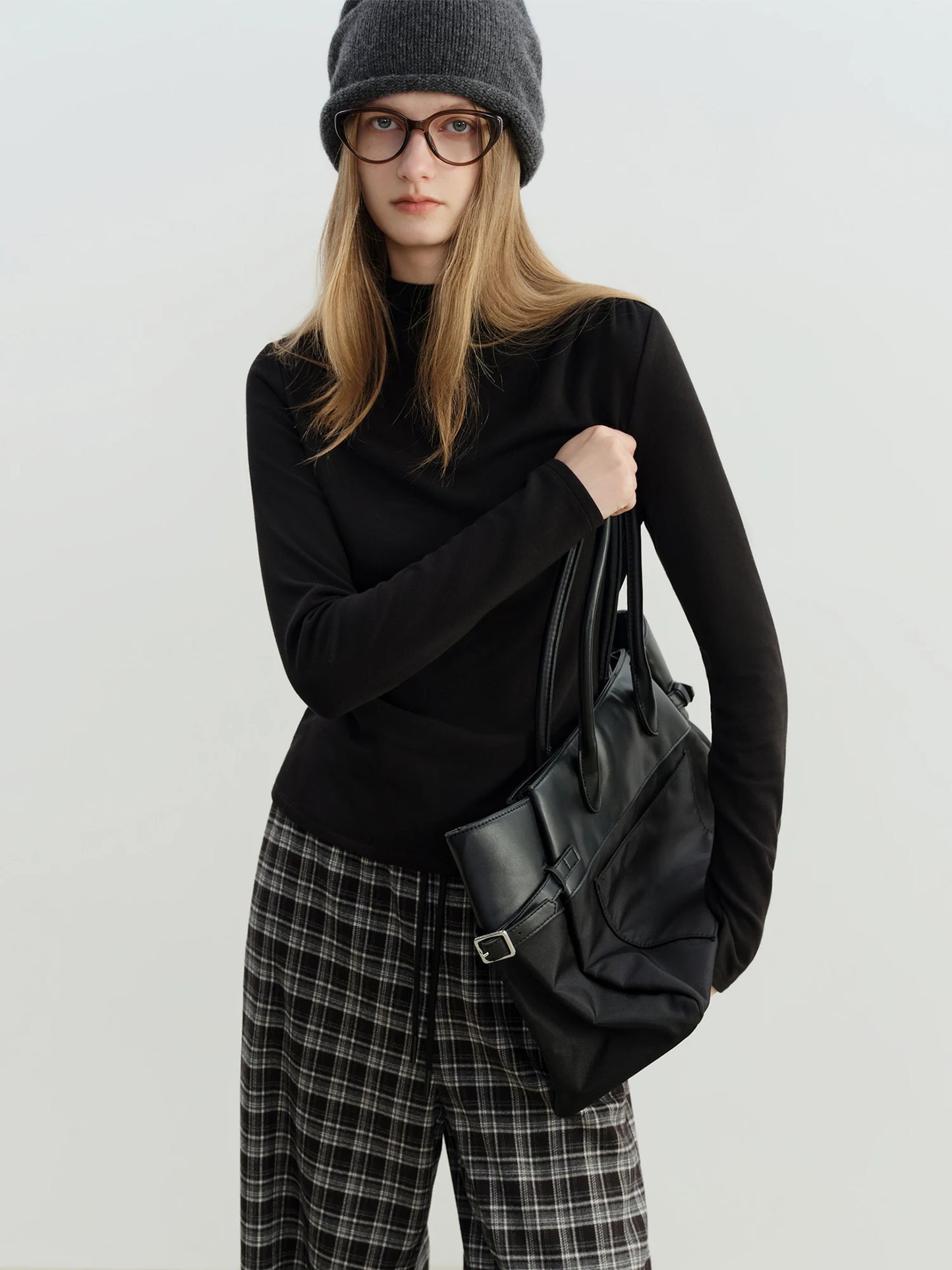 Ivory Ruched Long Sleeve Top
