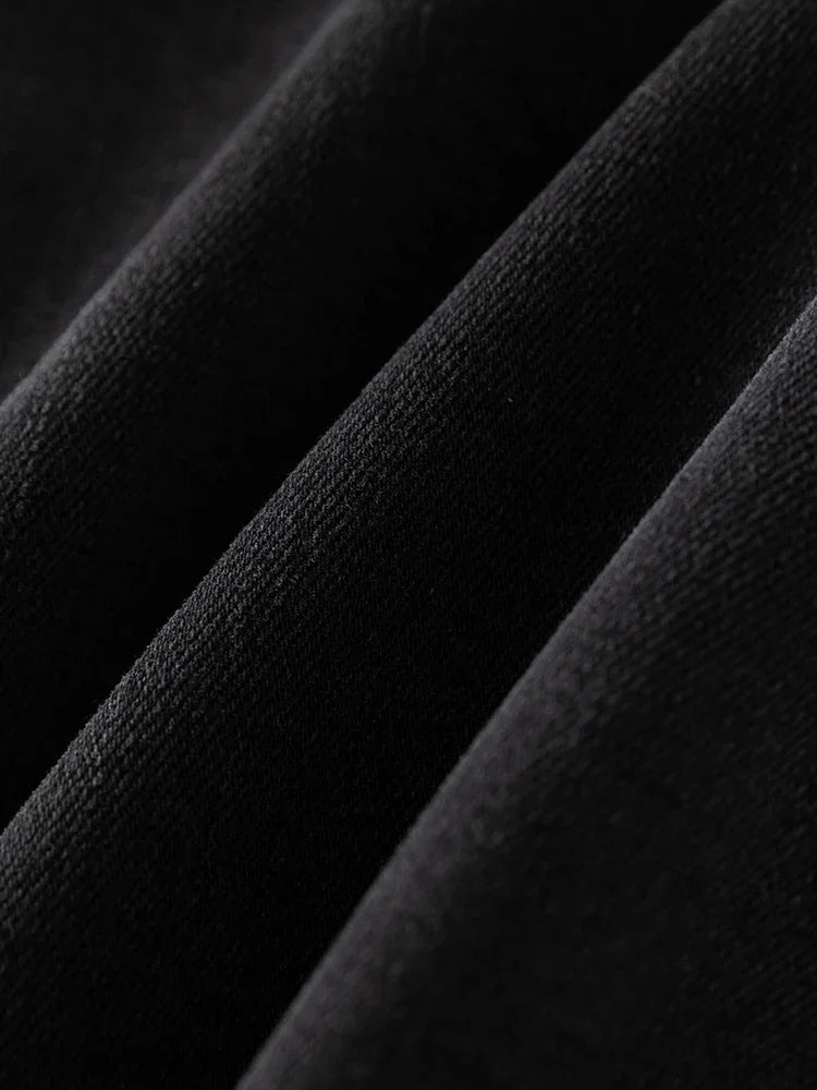 Black High Waist Straight Jeans