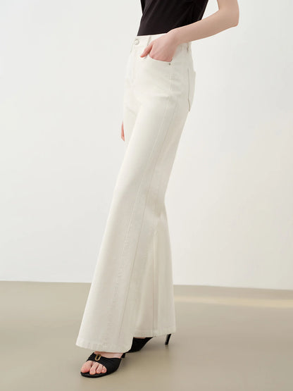 Light Blue Side Pocket Flare Jeans