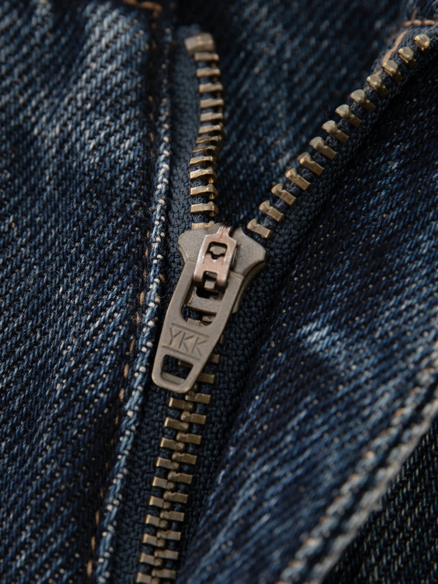 Blue Washed Straight Leg Jeans