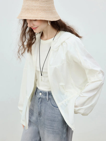 Mint Hooded Sun Jacket