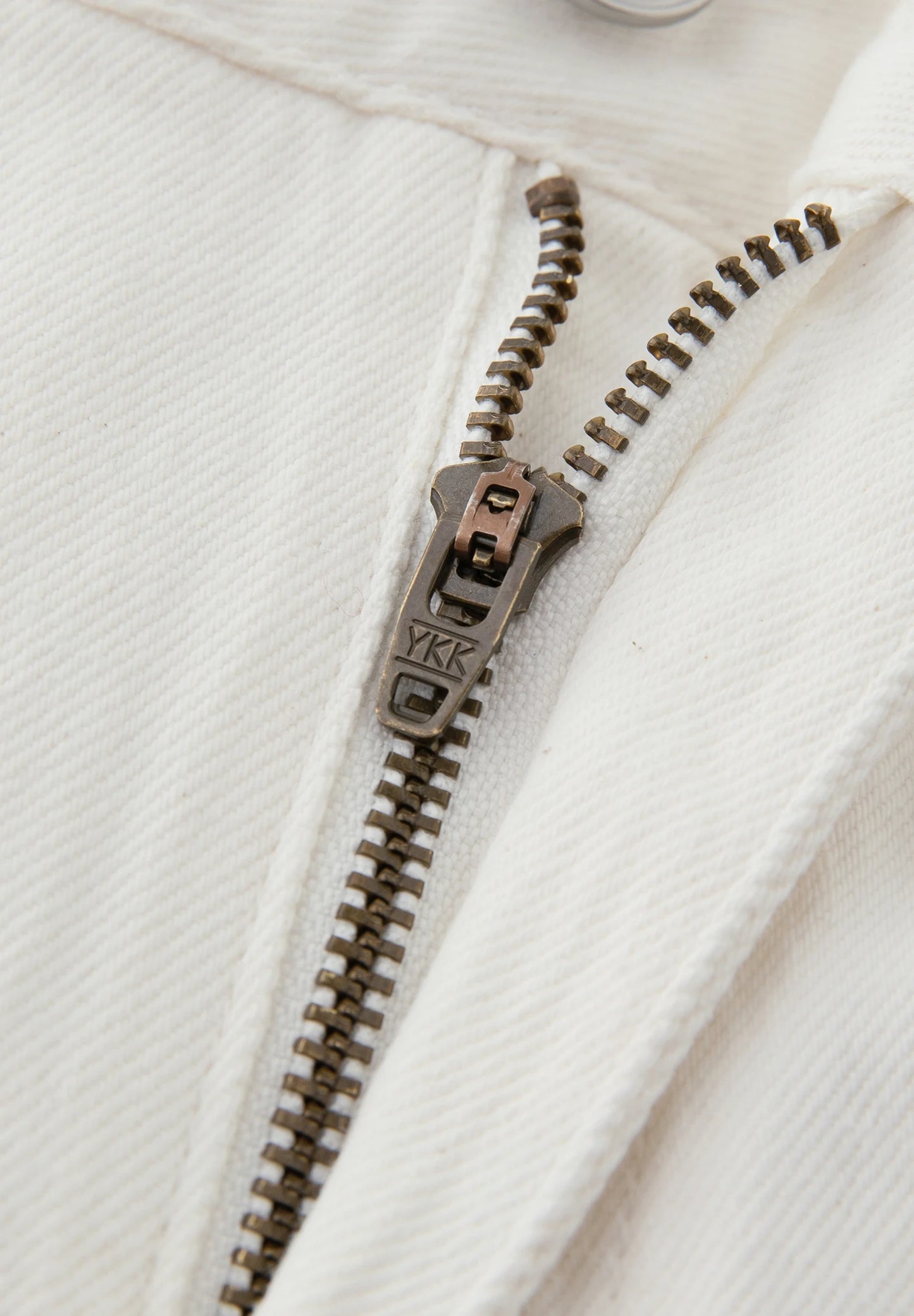 White Straight Wide Leg Jeans